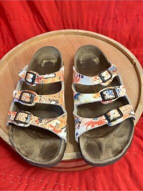 Birkenstock Papillio Florida Birko-Flor Sandals Size 7